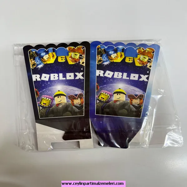 Roblox Temalı Popcorn Kutusu